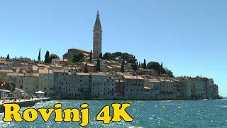 Walk around Rovinj Croatia. [4K]