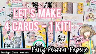 Not 2 Shabby Pink Halloween “I Want It All Bundle” - Unboxing + Project: 4 Cards - 1 Kit!