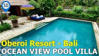 Bali Luxury Hotel - Oberoi Resort - Beach Villa with Private Pool Tour