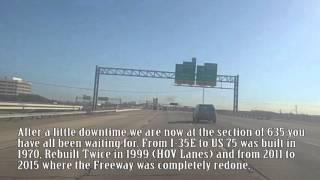 Interstate 635 North Loop ft. DFW Connector, Dallas Tx | Drive on Transportation