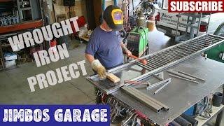 Wrought Iron Style Gate - Jimbos Garage