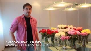 Why WholeBlossoms Roses are better |Wedding Flowers