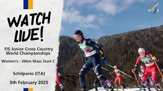 LIVE: FIS Nordic JWC 2025 Schilpario (ITA) - 20km Mass Start Women Classic