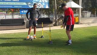 Full Football & Fitness Training Session with Brazilian Defender Demerson