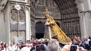 Virgin Mary procession, Cathedral of Our Lady (Antwerp, Belgium)