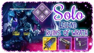 Solo Flawless Legend Shattered Realm - Hunter - Ruins of Wrath Destiny 2 - Triumph Shattered Loner