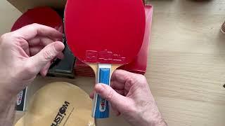 Coaching Offer Bats - Custom Table Tennis Allround & Carbon + World No.1