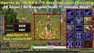 NEXTT - Agartha'da +10 WB & +10 Abyss Jamadarlı Asas Charla PK Atıyor | Damage Show! | Knight Online