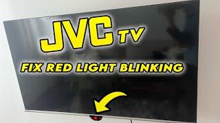 Fix Your JVC TV with Red Light Flashing (Won't Turn ON)