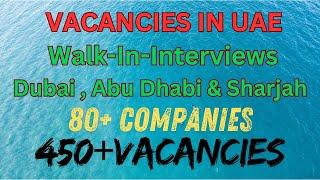 4th Dec-24 UAE JOBS TODAY | JOBS IN ABU DHABI | DUBAI JOB VACANCY 2024 | GULF JOBS TODAY | PRAVASI