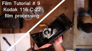 Film Tutorial #9- Kodak 116 film C-22 color film processing