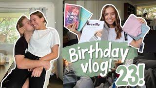 23rd birthday vlog!  + what I got for my birthday! 