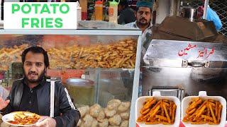 Crispy Potato Fries Recipe || Besan Wali Bazari Aloo Fries