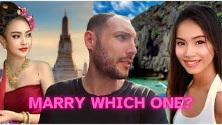 Who Should You Marry ? Thai Girls VS Philippines Girls Thailand  