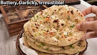 The Secret to Perfect Butter Garlic Naan (No Tandoor Needed!)