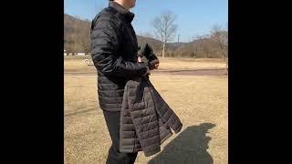 [맥건] 경량패딩 디테일 영상