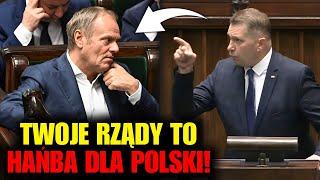 TUSK ZGNOJONY! CZARNEK I KONFEDERACJA ZAATAKOWALI PREMIERA!