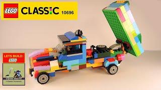 Lego 10696 Truck MOC  Review Dump Truck Ford from Lego Classic  Save Money & Space Tutorial 