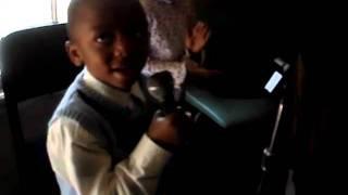 Five year old singing Jeremiah Richard King loves to sing