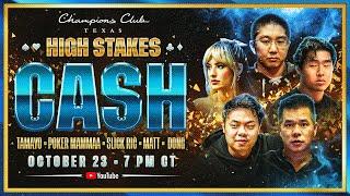 High Stakes NLH Cash Poker w/ WSOP Main Event Winner Jonathan Tamayo, Poker Mommaa & Slick Ric!