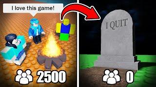 Why these ROBLOX GAMES DIED...