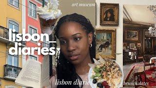 lisbon diaries | art museums, art classes, new art supplies, brunch with friends, vlog