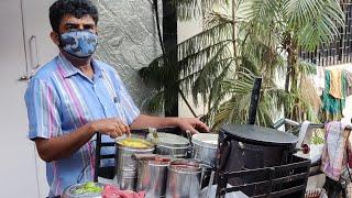 Indian First Running Cycle Pizza Dosa Wala | Indian Street Food