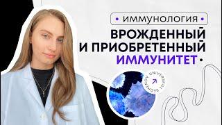 Иммунология | Врожденный иммунитет и приобретенный иммунитет