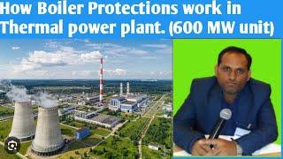 Power plant Boiler Protections work in Thermal power plant
