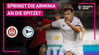 SV Wehen Wiesbaden - DSC Arminia Bielefeld, Highlights mit Live-Kommentar | 3. Liga | MAGENTA SPORT