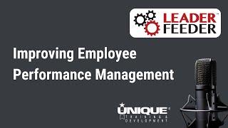 Improving Employee Performance Management