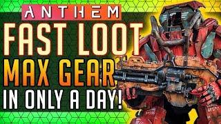 Anthem |  Fastest Way to Gear! Max Gear in a Day #Anthem