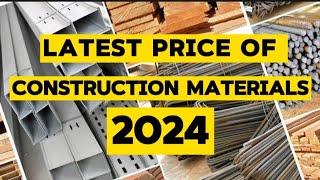 Presyo ng Construction Materials 2024