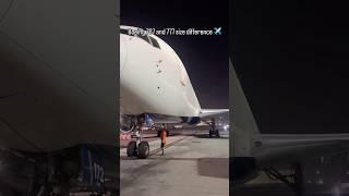 BOEING 777 IS NOT THAT BIG #plane #aviation #boeing #airbus  owner:nat.madrigal_