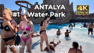 [4K] Antalya, Türkiye 2024: Walking Tour of The Land of Legends Water Park | Best in Antalya, Turkey