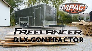 Impact Trailers | Feature Callout | Freelancer DLX Contractor Trailer