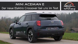 MINI Aceman E (2024) - So gut ist das neue Elektro SUV / Fahrbericht / Review / inkl. Kapitel