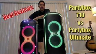 JBL Partybox 710 vs JBL Partybox Ultimate  - Comparison - Real Reviews