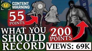 How to get the MOST VIEWS in Content Warning! | Guide