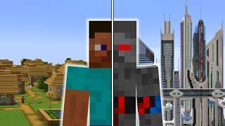 AI Simulates Civilization in Minecraft