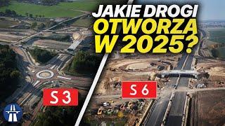 Which motorways and expressways will be opened in 2025