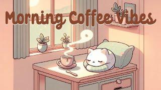 Morning Coffee Vibes  1 Hour of Lofi Chill Beats  Relax/Study/Unwind 【Cute Lofi Music Mix】