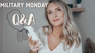 MILITARY LIFE Q AND A | MILITARY MONDAY | PROS & CONS BASE HOUSING | DEPLYMENT Always4everGreens