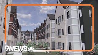 Affordable housing units under construction in Aurora