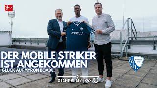 DER MOBILE STRIKER IST ANGEKOMMEN - Myron Boadu - Stammplatz 1848 - VfL Bochum 1848