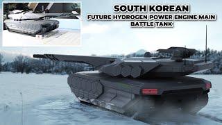 South Korean Released K3 Future Generation Main Battle Tank with Hydrogen Powered Engine