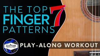 Top 7 Fingerstyle Patterns Play Along Workout (Free PDF Included)