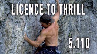 License to Thrill - 5.11c - American Fork Canyon