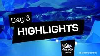 Day 3 Highlights | World Cup Dordrecht 2020 | #ShortTrackSkating