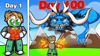 I Survived 100 Days in Roblox One Piece!